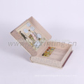 Custom paper gift packaging box cardboard with book type